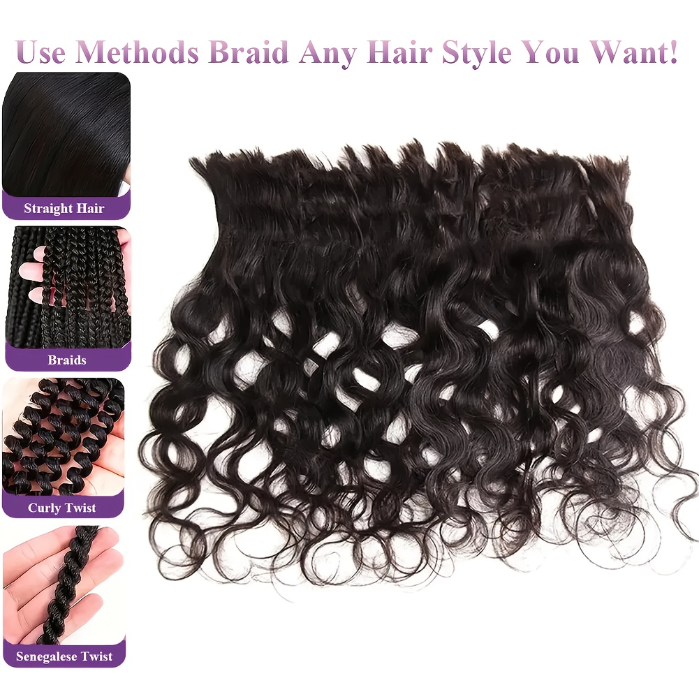 24 26 Inch Body Wave Bulk Huma - Hair Care Long Hair ulasan dan harga