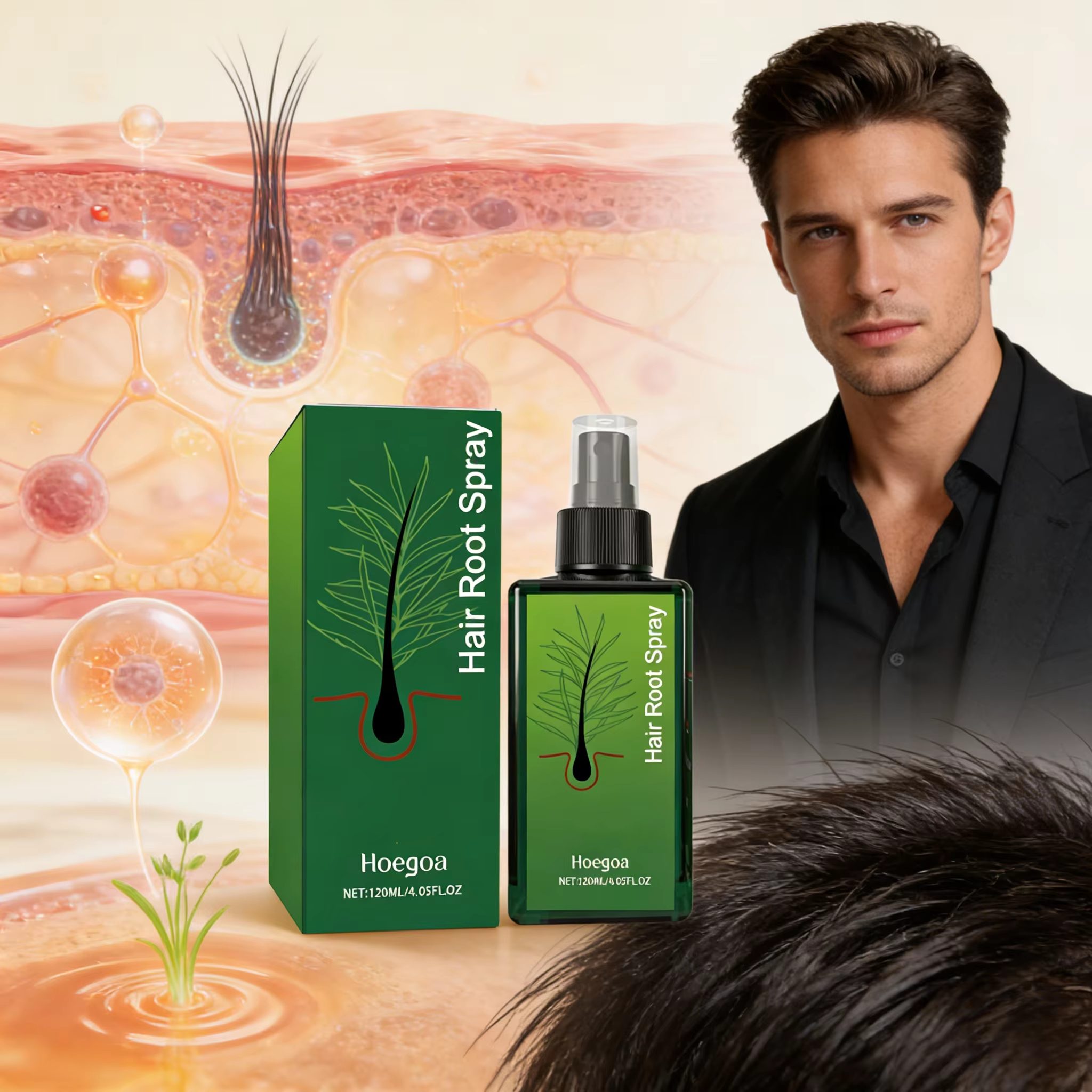 Hair Growth Oil Spray Repair D - Hair Care Essence ulasan dan harga
