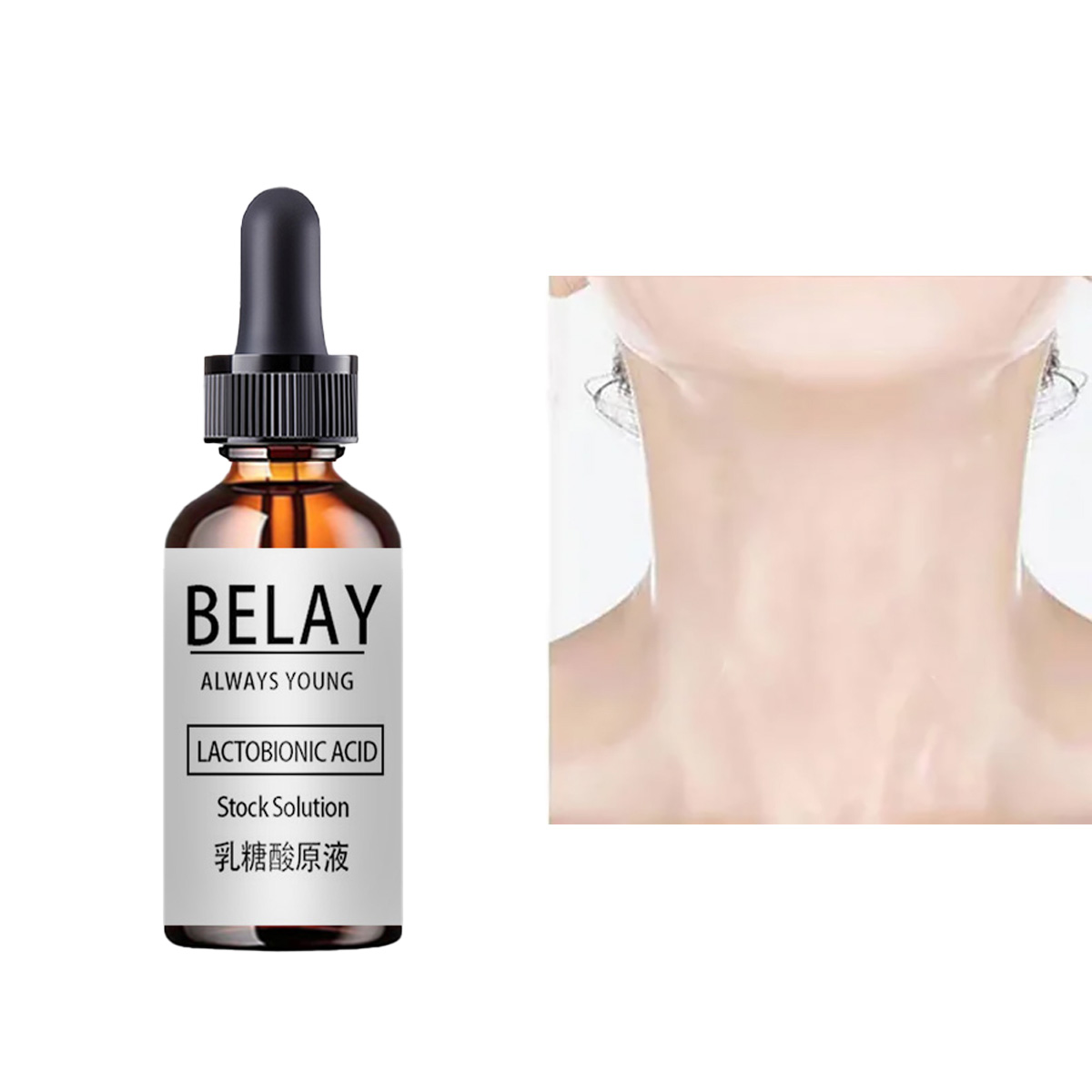 Lactobionic Acid Shrink Pores  - Silk Press Serum ulasan dan harga
