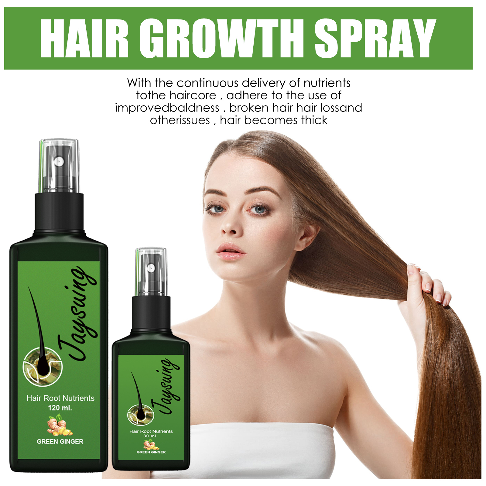 Hair Growth Oil Spray Nourishi - Hair Care Essence ulasan dan harga