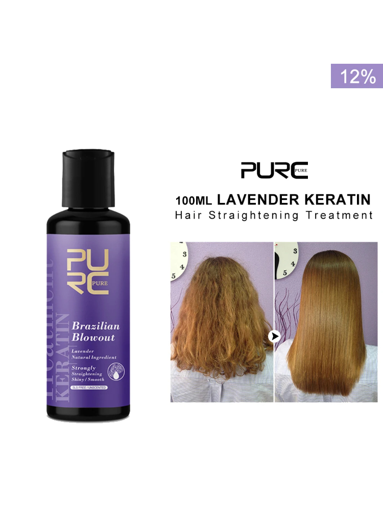 PURC Lavender 12% Brazilian Ke - Hair Care Dupes ulasan dan harga